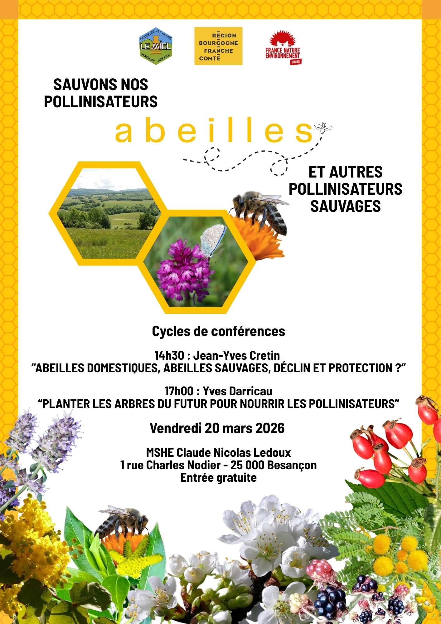 Sauvons nos pollinisateurs : abeilles, et autres pollinisateurs sauvages